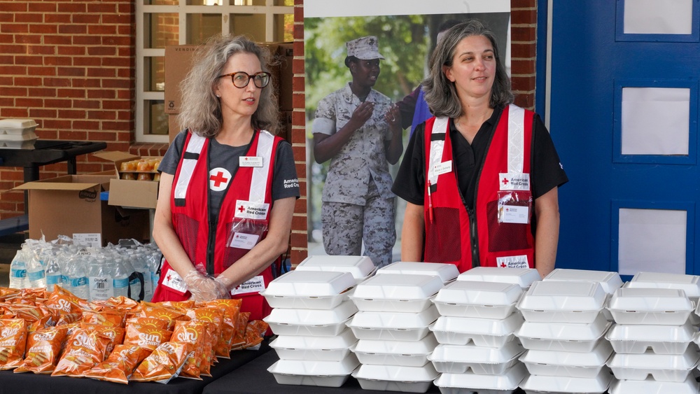 Vice President Harris and Government Officials Provide Meals to Hurricane Helene Survivors in Augusta, GA