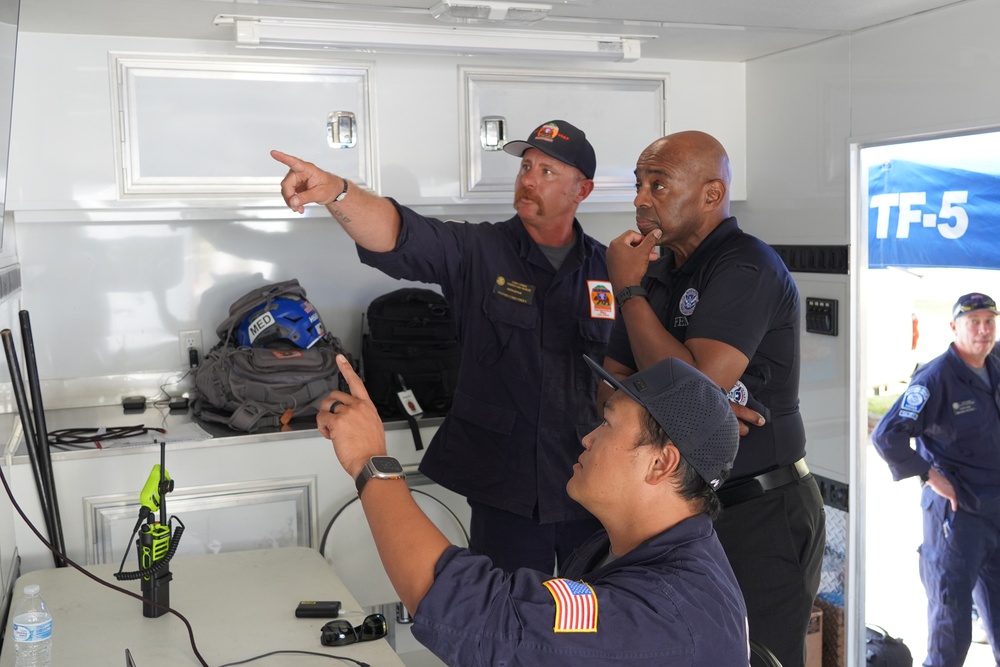 Senior FEMA Official Examines Hurricane Helene Damage in Greenville, SC