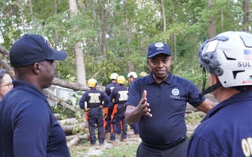 Senior FEMA Official Examines Hurricane Helene Damage in Greenville, SC