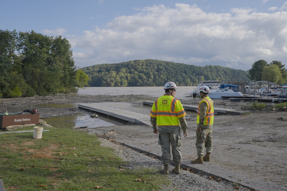 USACE Conducts Engagements in Southwestern Virginia with City, State and Federal Agencies in Support of Tropical Storm Helene Disaster Response