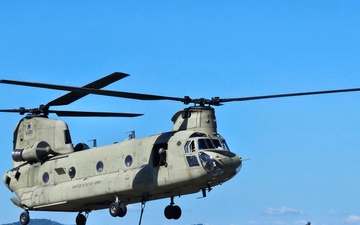 89B sling-load training operations at Fort McCoy