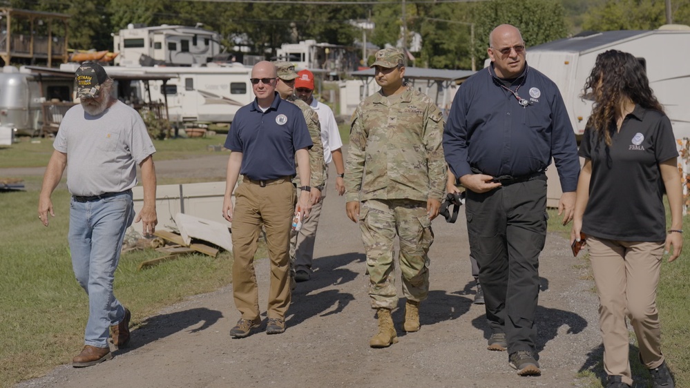 USACE Conducts Engagements in Southwestern Virginia with City, State and Federal Agencies in Support of Tropical Storm Helene Disaster Response