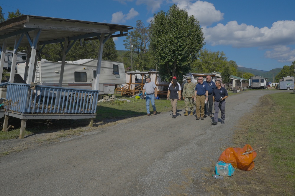 USACE Conducts Engagements in Southwestern Virginia with City, State and Federal Agencies in Support of Tropical Storm Helene Disaster Response