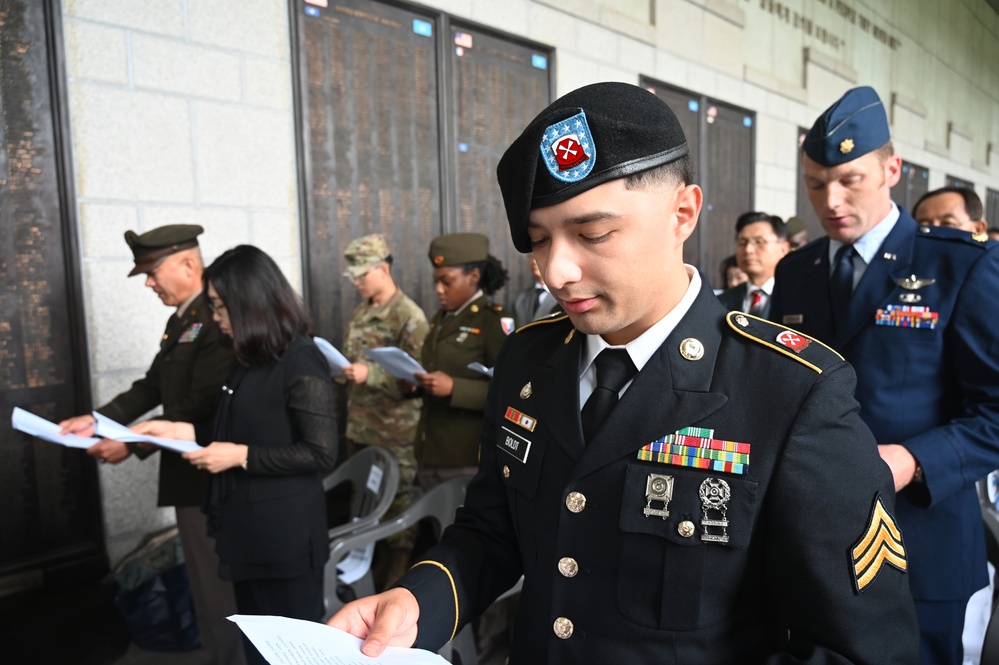 Echoes of the past: U.S. and Korea commemorate POW/MIA Recognition Day