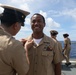 Sailors aboard the USS Howard conduct a Chief Petty Officer Pinning Ceremony in the South China Sea