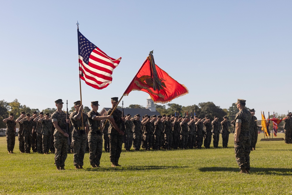 Upholding Tradition: 1st Battalion, 6th Marine Regiment, 2d Marine Division Relief and Appointment