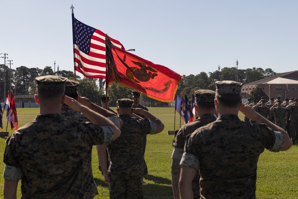 Upholding Tradition: 1st Battalion, 6th Marine Regiment, 2d Marine Division Relief and Appointment