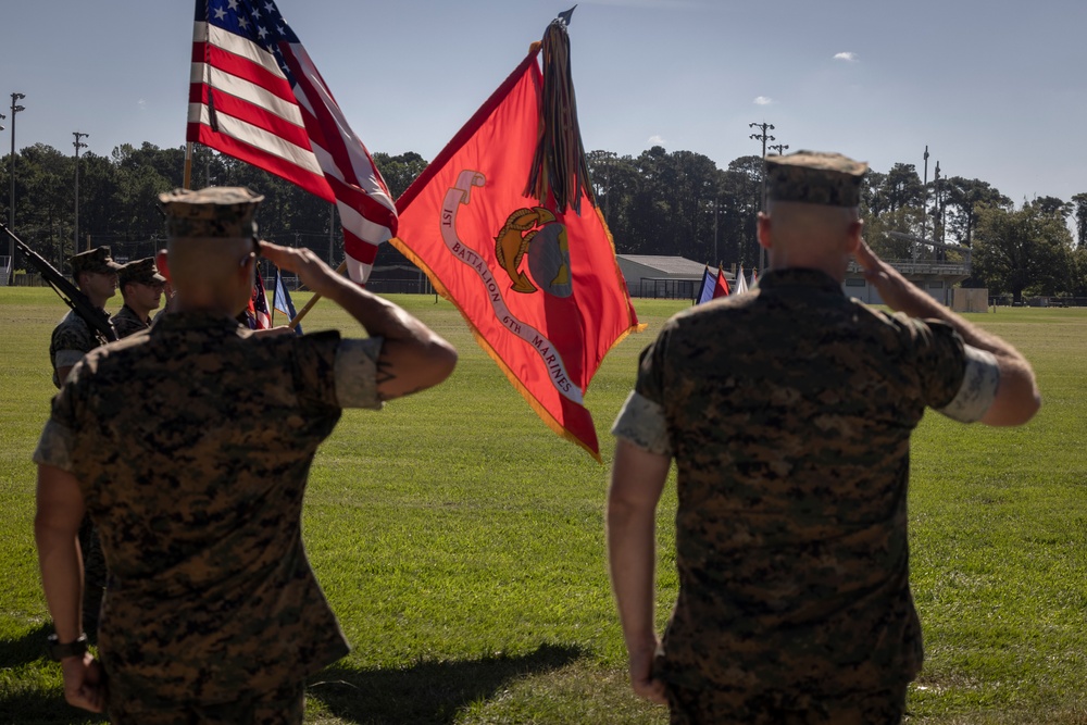 Upholding Tradition: 1st Battalion, 6th Marine Regiment, 2d Marine Division Relief and Appointment