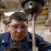 USS George Washington Sailors conduct maintenance and repairs