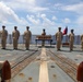 Sailors aboard the USS Howard conduct a Chief Petty Officer Pinning in the South China Sea