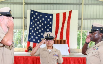 Fleet Readiness Center Southeast Detachment Jacksonville holds chief petty officer pinning ceremony