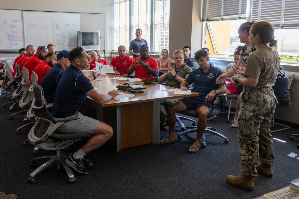 RAPTC FC Visits MCRD San Diego