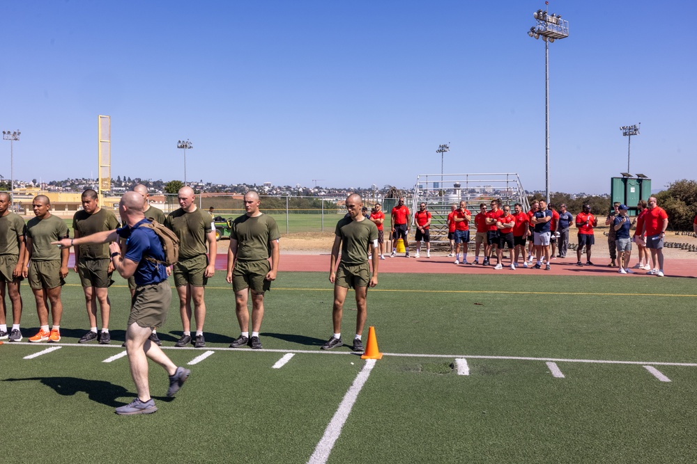 RAPTC FC Visits MCRD San Diego