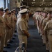 USS Tripoli Holds Chief pinning ceremoney