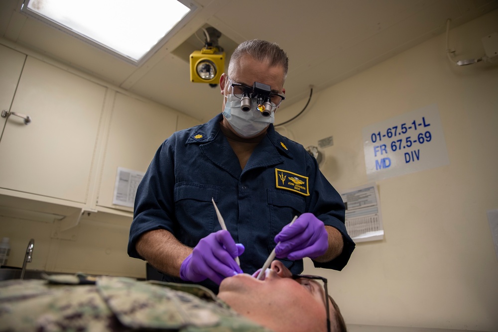 USS Tripoli Dental Operations