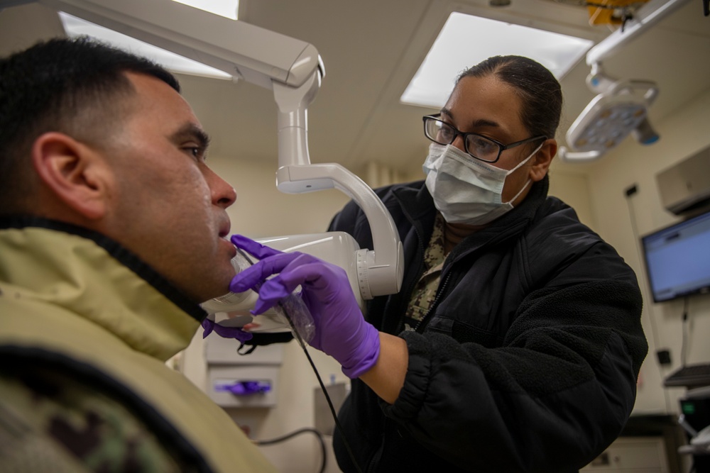 USS Tripoli Dental Operations