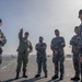 Royal Austrailian Navy sailors tour USS Tripoli (LHA7)