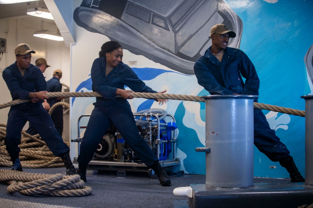 Tripoli Prepares To Get Underway