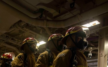 USS America (LHA 6) Conducts 8010 Drill