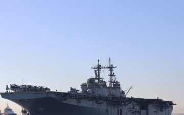 USS Wasp (LHD 1) Arrives in Limassol, Cyprus