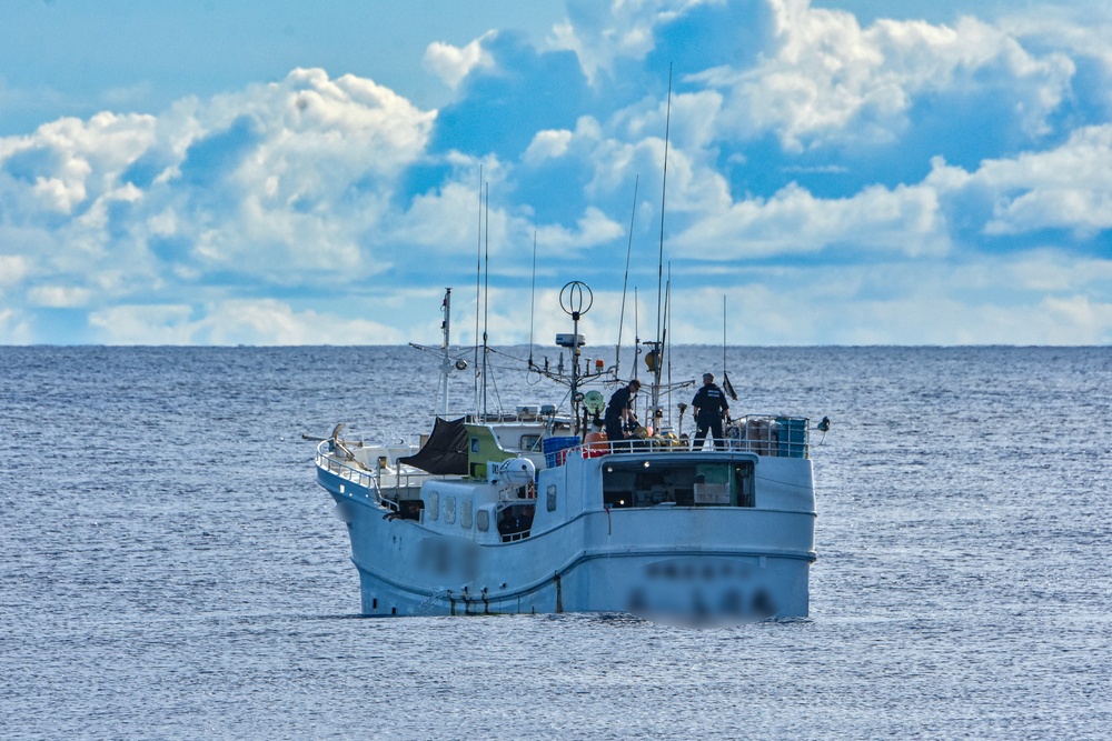 U.S. Coast Guard supports Palau Division of Marine Law in bilateral boardings