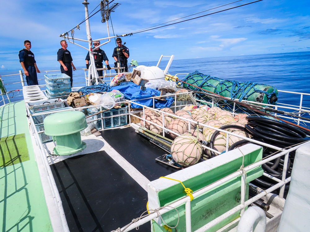 U.S. Coast Guard supports Palau Division of Marine Law in bilateral boardings