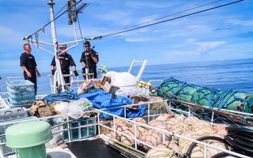 U.S. Coast Guard supports Palau Division of Marine Law in bilateral boardings