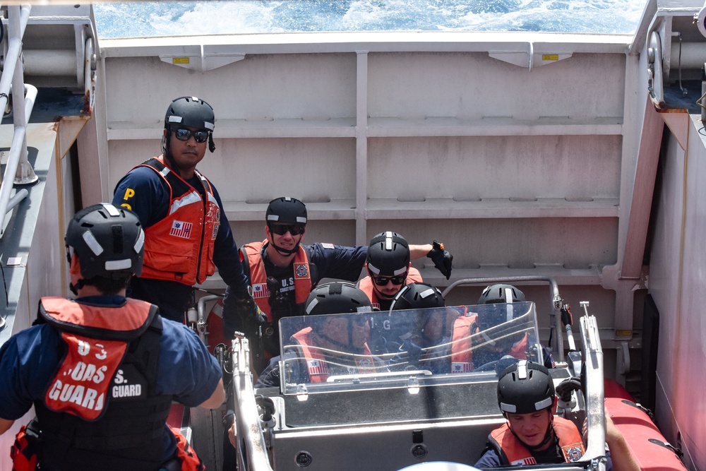 U.S. Coast Guard supports Palau Division of Marine Law in bilateral boardings