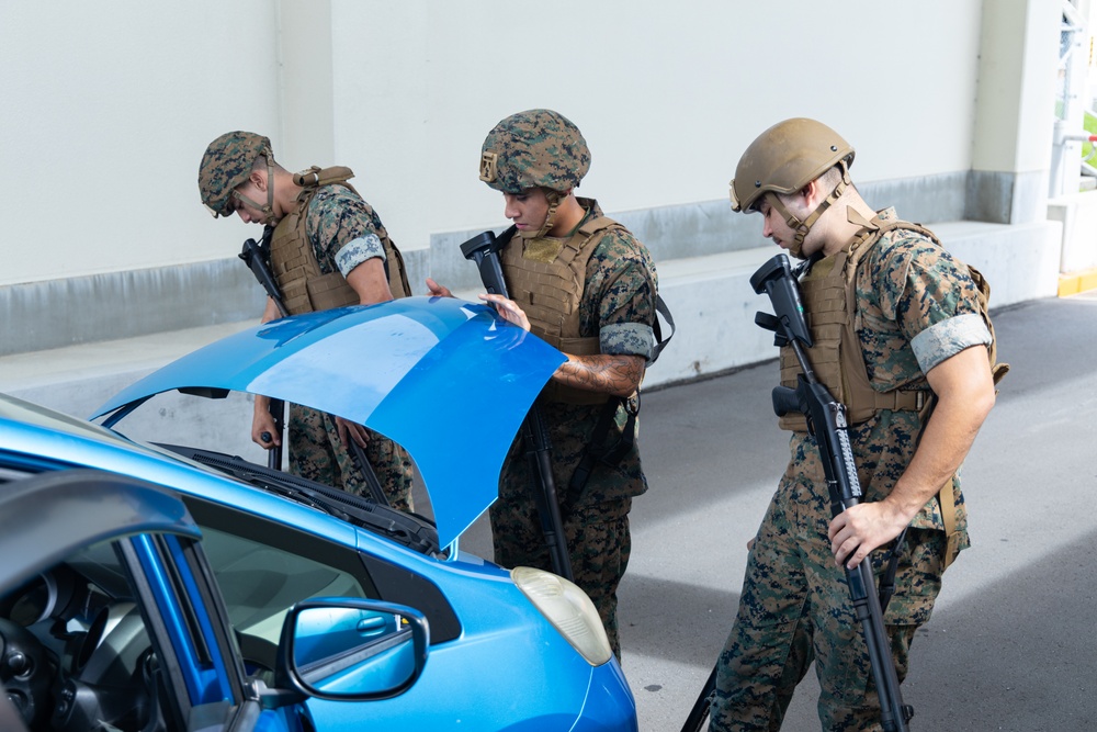 Security Operations Drill on Camp Courtney | Constant Vigilance 2024