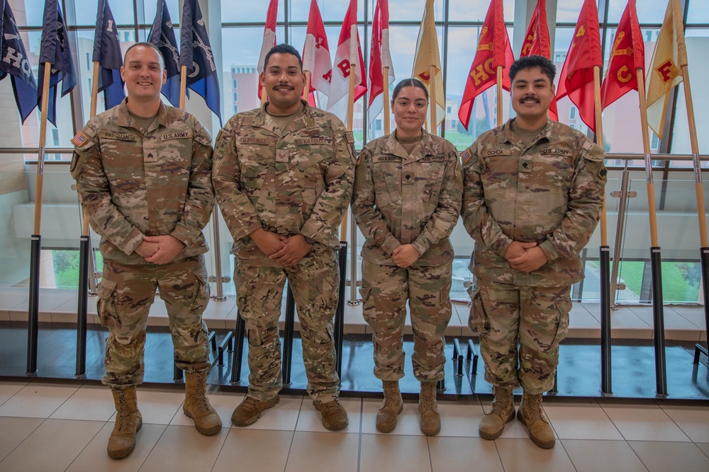 U.S. Air Force Staff Sgt. Martinez teaches Joint Airload Planning Course