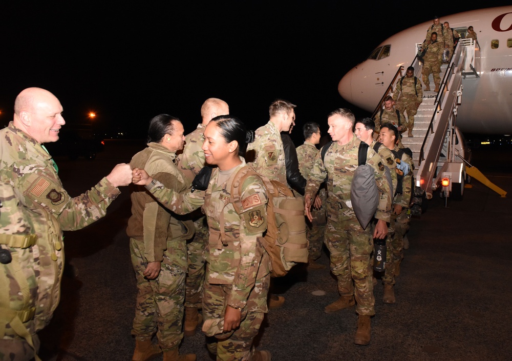 Team McChord Airmen return from deployment