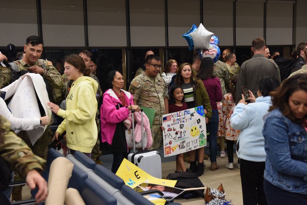 Team McChord Airmen return from deployment