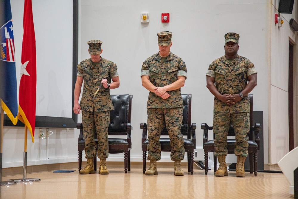 MARFORK Sergeant Major Relief and Appointment Ceremony