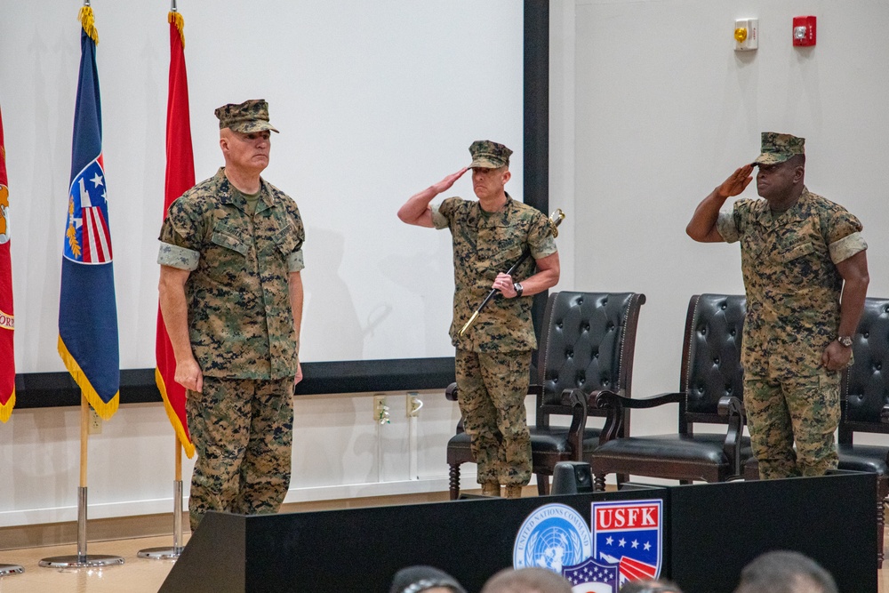 MARFORK Sergeant Major Relief and Appointment Ceremony