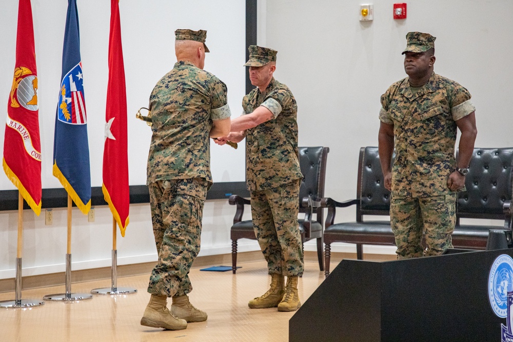 MARFORK Sergeant Major Relief and Appointment Ceremony