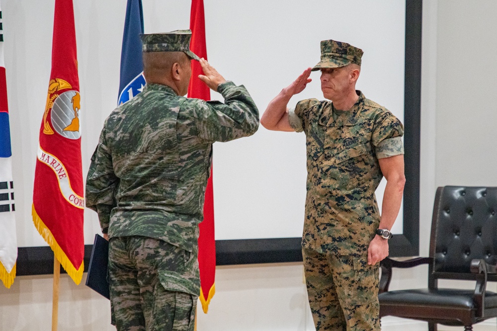 MARFORK Sergeant Major Relief and Appointment Ceremony