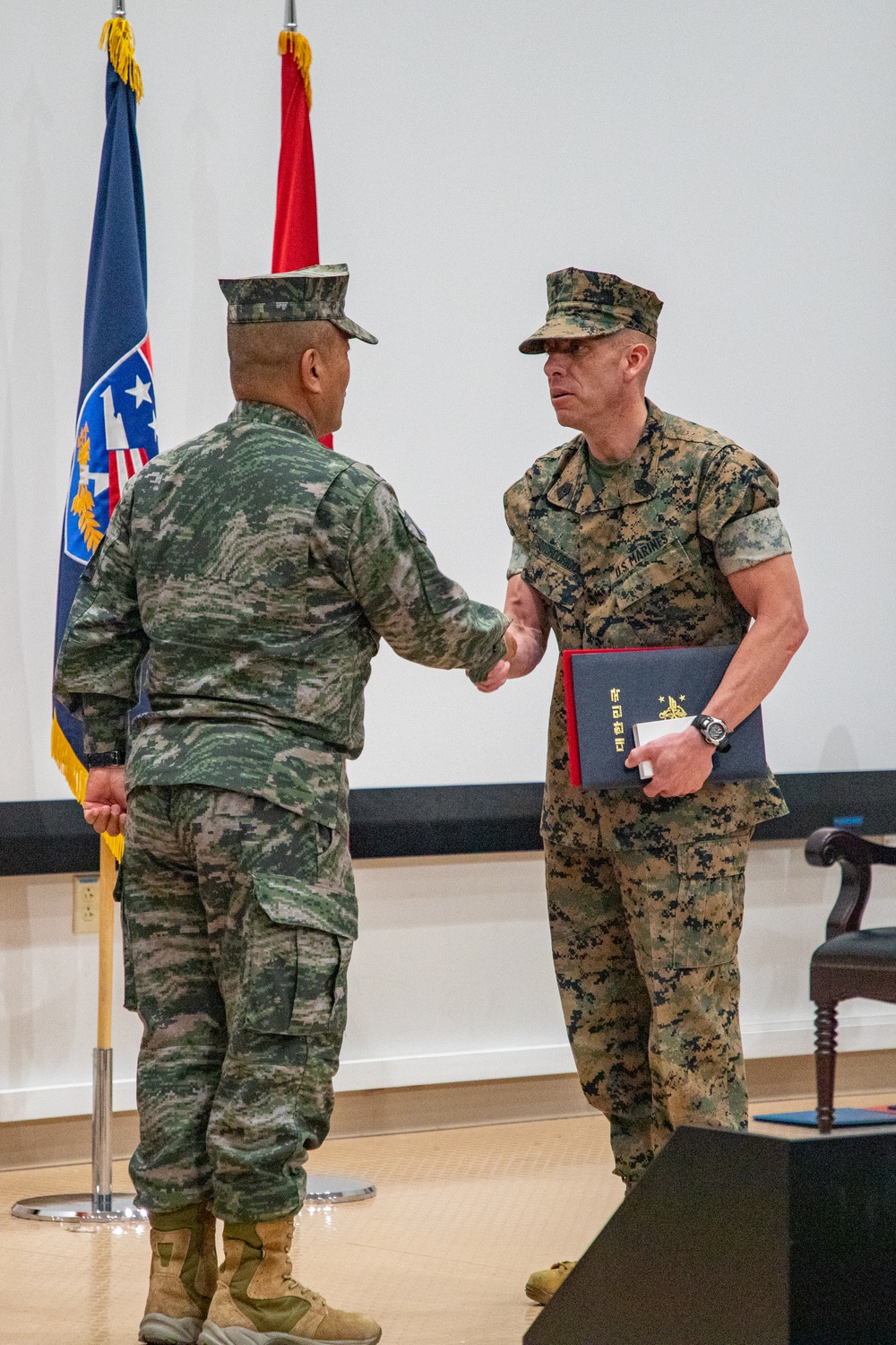 MARFORK Sergeant Major Relief and Appointment Ceremony