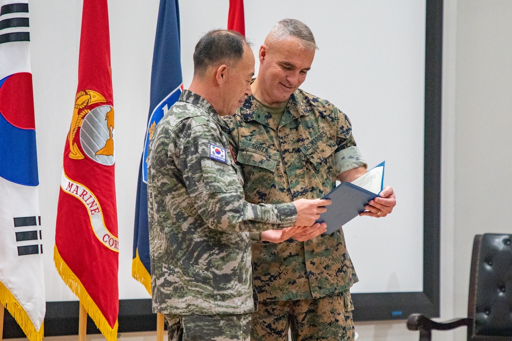 MARFORK Sergeant Major Relief and Appointment Ceremony