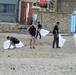 USS New York beach clean-up