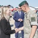 Lithuanian President visits Camp Herkus, Lithuania