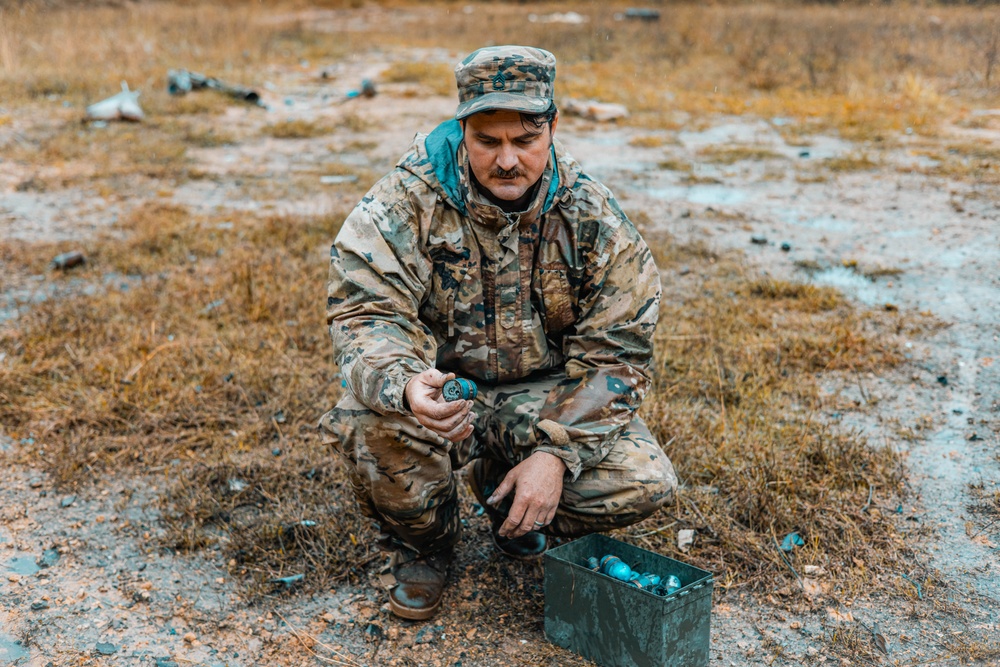 702nd Ordnance Company (EOD) Live Fire Training Exercise