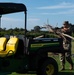 Volunteers and Staff clean up MacDill AFB Golf course following Hurricane Helene