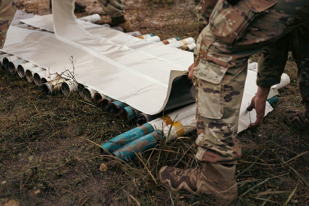 702nd Ordnance Company (EOD) Live Fire Training Exercise