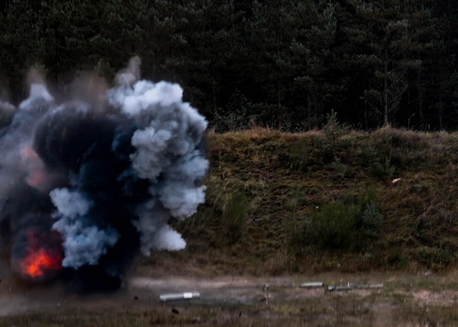 702nd Ordnance Company (EOD) Live Fire Training Exercise