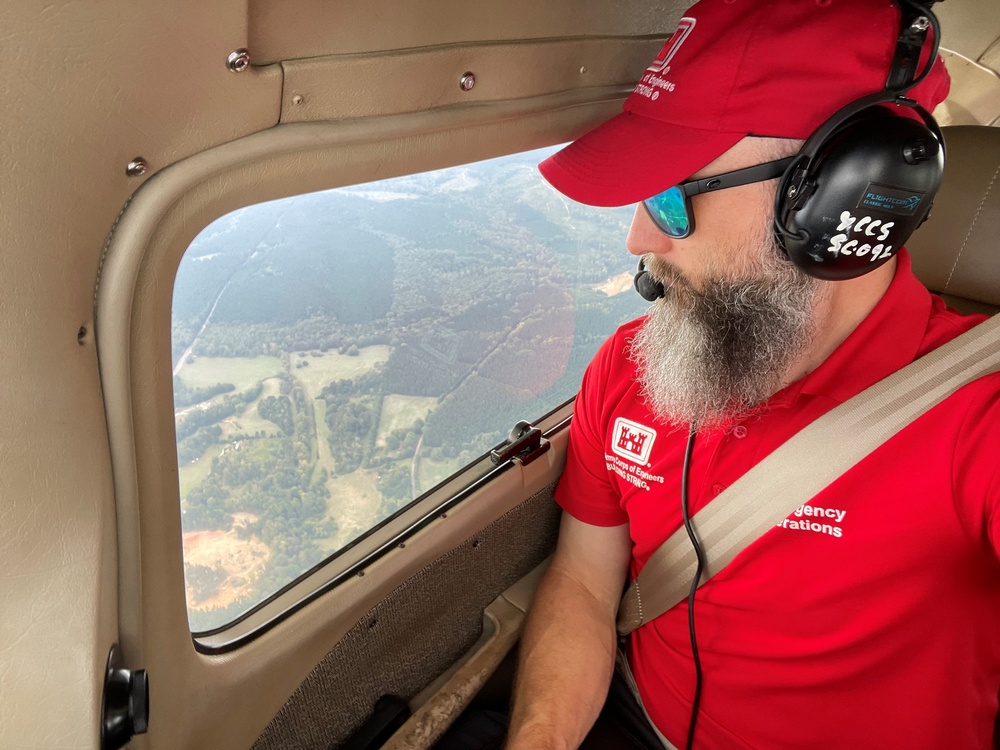 Debris subject matter experts begin aerial assessments to begin quantifying the amount of debris that will need removal or clearance.