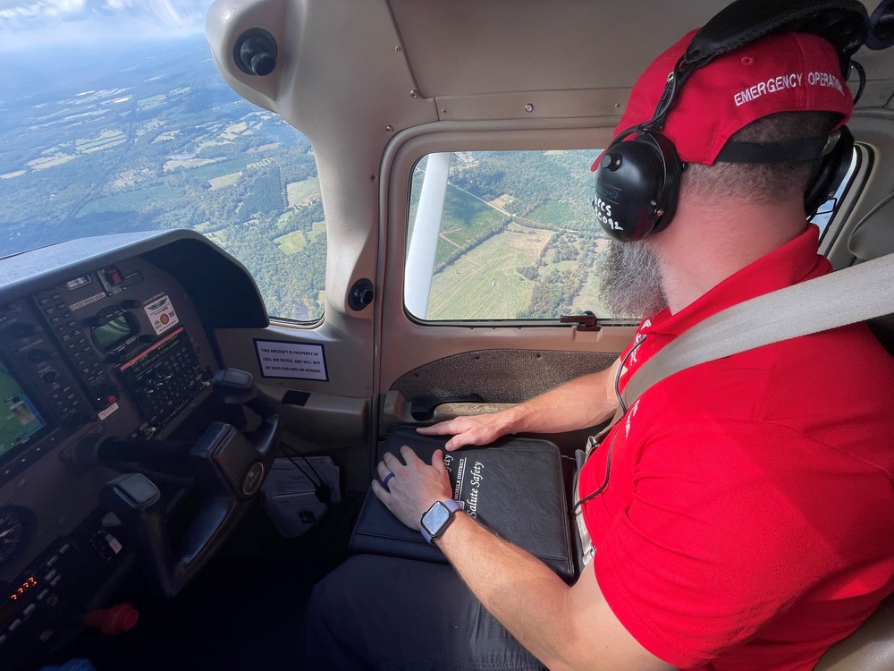 Debris subject matter experts begin aerial assessments to begin quantifying the amount of debris that will need removal or clearance.