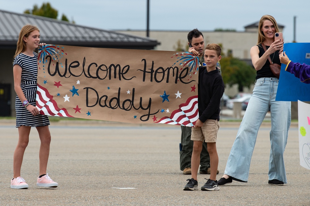 Team Dover members return from deployment