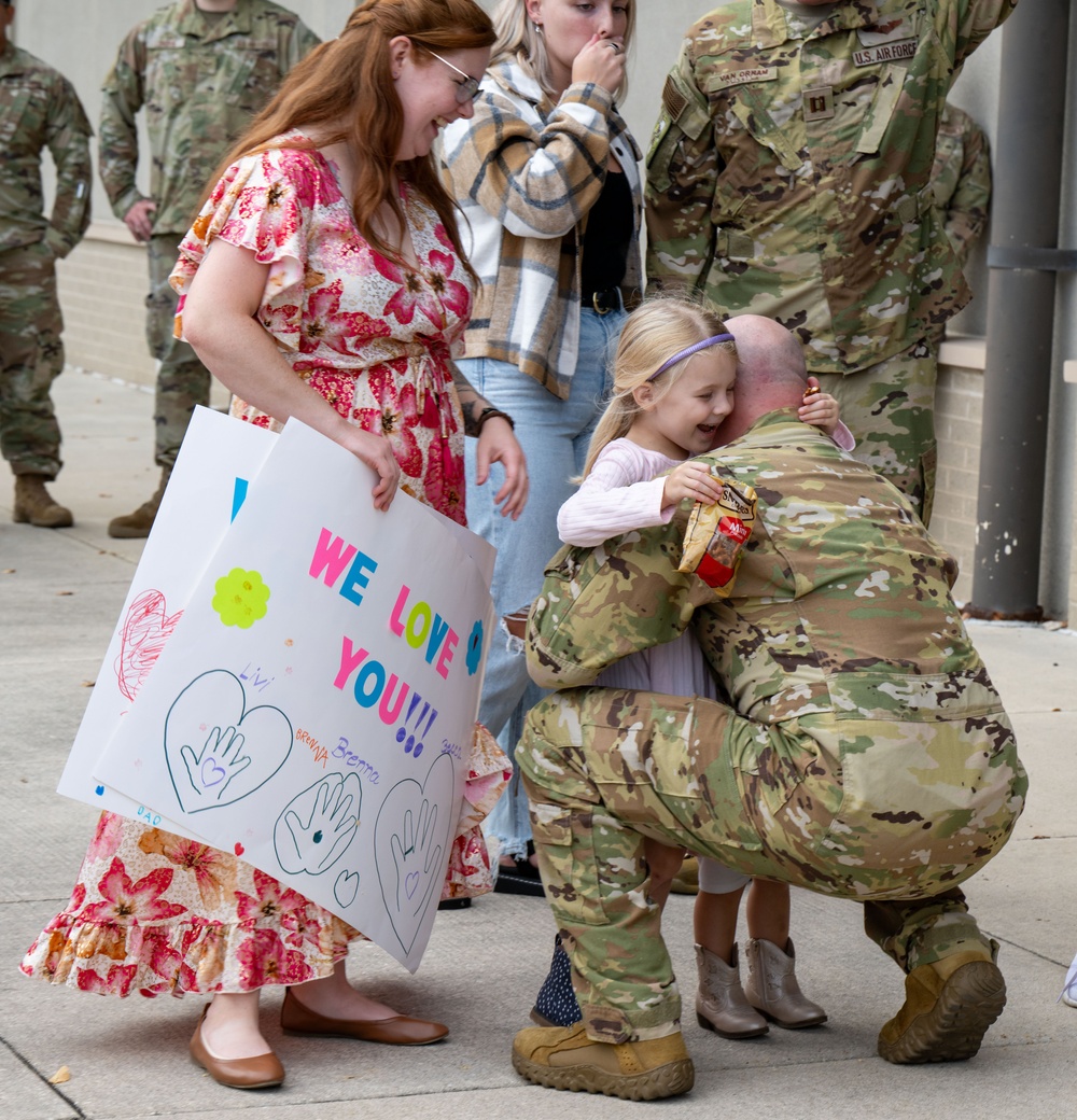 Team Dover members return from deployment