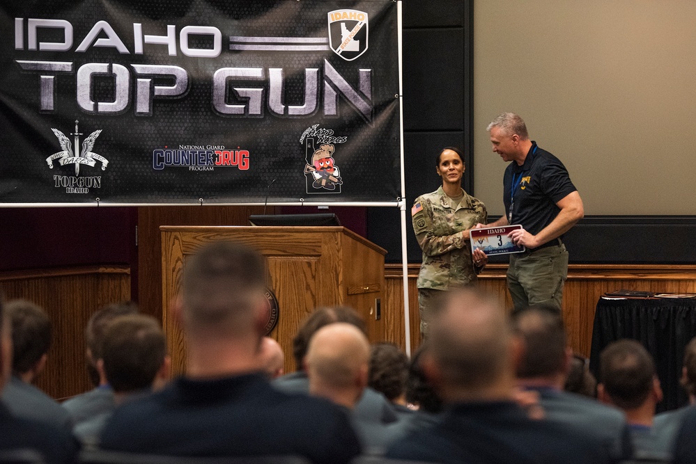 Idaho National Guard Counterdrug, Idaho State Police collaborate in third annual “Top Gun” Narcotics Investigation Course