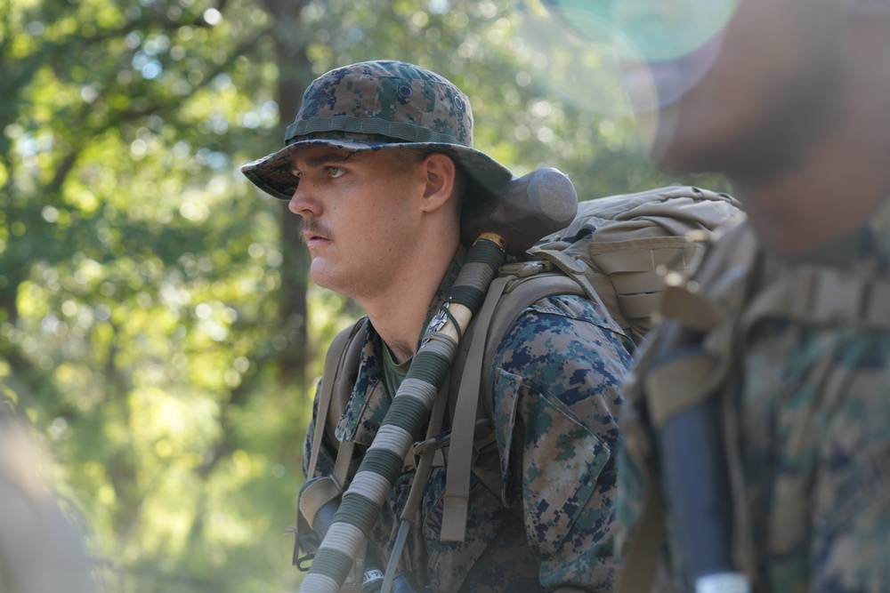 Combat Logistics Battalion 2 Conducts a 9.3-Mile Hike